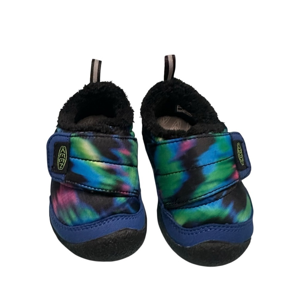 Keen Kids' Tie-Dye Blue Slip-On Slippers